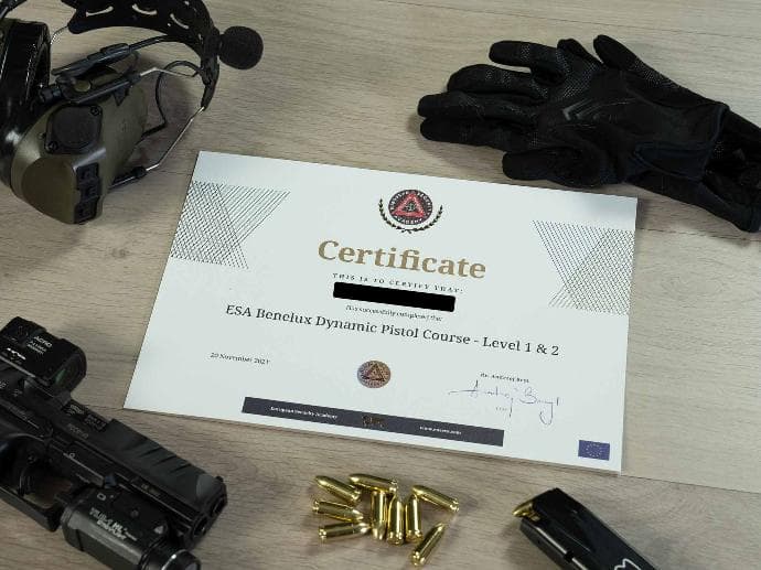 Dynamic Pistol Level 1 & 2 - ESA BeNeLux (2021)