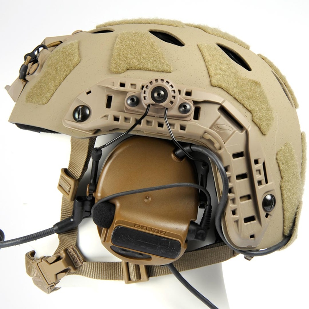 Reconbrothers - Unity Tactical - MARK 2.0 - On OPSCORE Helmet w/ PELTOR Side