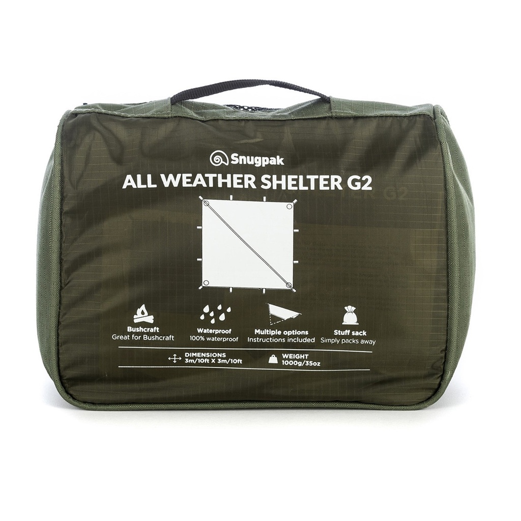 Reconbrothers - Snugpak All Weather Shelter G2 Olive - Pack Size