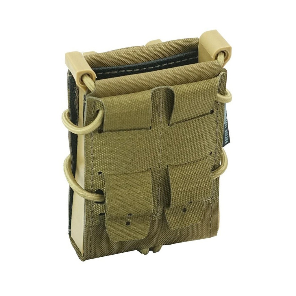 Reconbrothers - Templar's Gear - Fast Rifle & Pistol Mag Pouch - Back - Coyote Brown