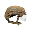 Reconbrothers - Team Wendy EXFIL Ballistic Visor - Coyote Brown Side Down