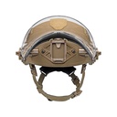 Reconbrothers - Team Wendy EXFIL Ballistic Visor - Coyote Brown Front Up