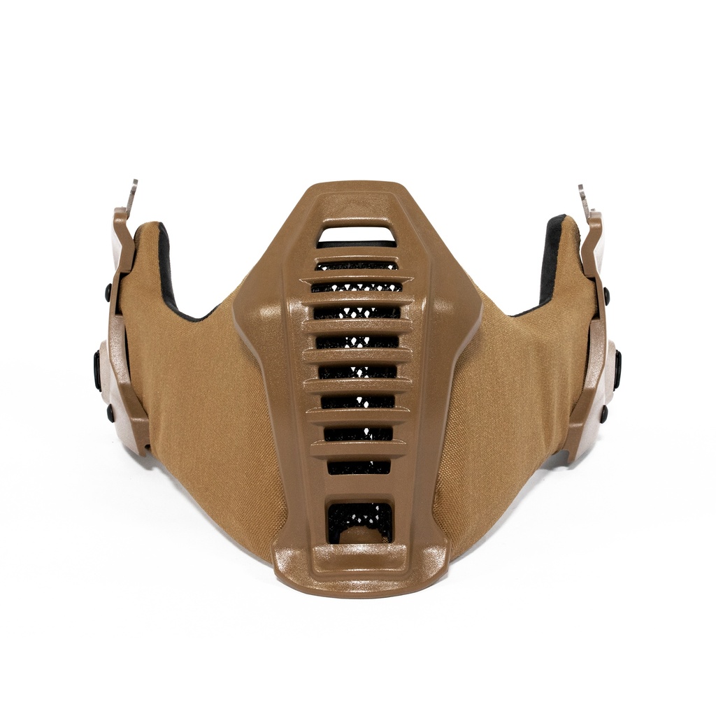 Reconbrothers - Team Wendy EXFIL Ballistic Mandible - Coyote Brown Front