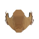 Reconbrothers - Team Wendy EXFIL Ballistic Mandible - Coyote Brown Front With Cover