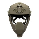 Reconbrothers - Team Wendy EXFIL Ballistic Mandible - Ranger Green Mounted Front