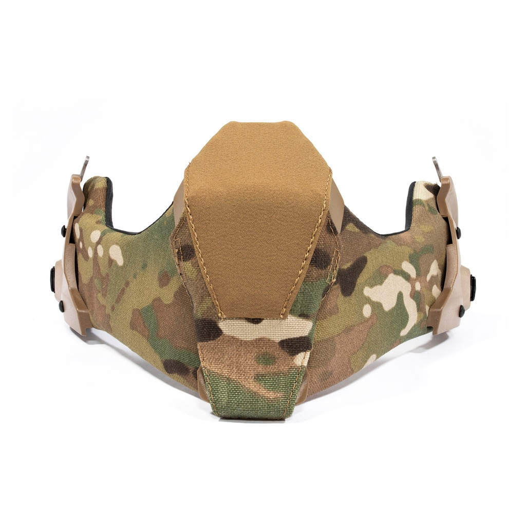 Reconbrothers - Team Wendy EXFIL Ballistic Mandible - Multicam Front With Cover