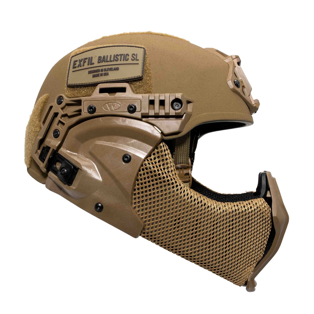 Reconbrothers - Team Wendy - All Terrain Mandible - Coyote Brown Mounted Side