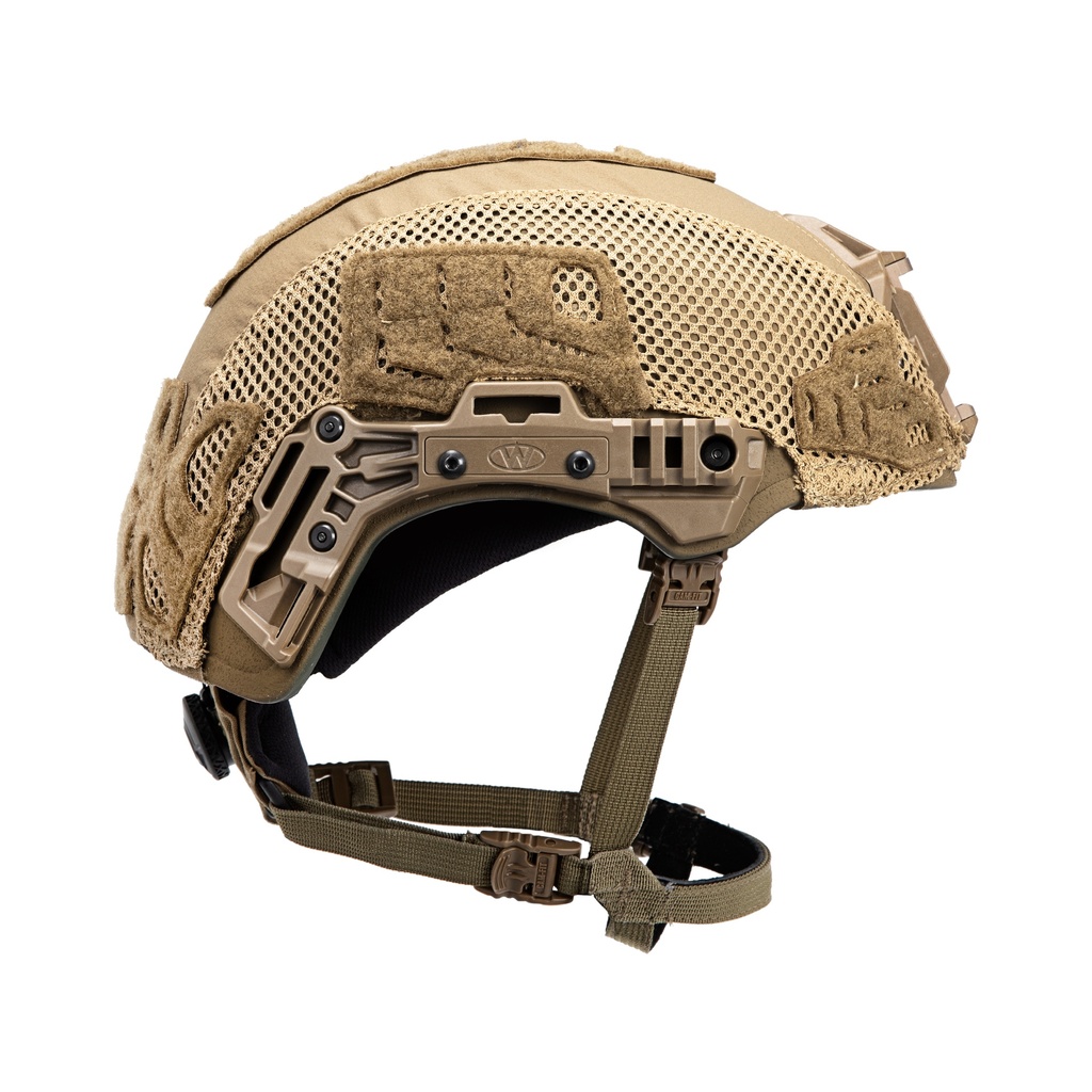 Reconbrothers - Team Wendy EXFIL BALLISTIC (SL) Helmet Cover - Coyote Brown Side