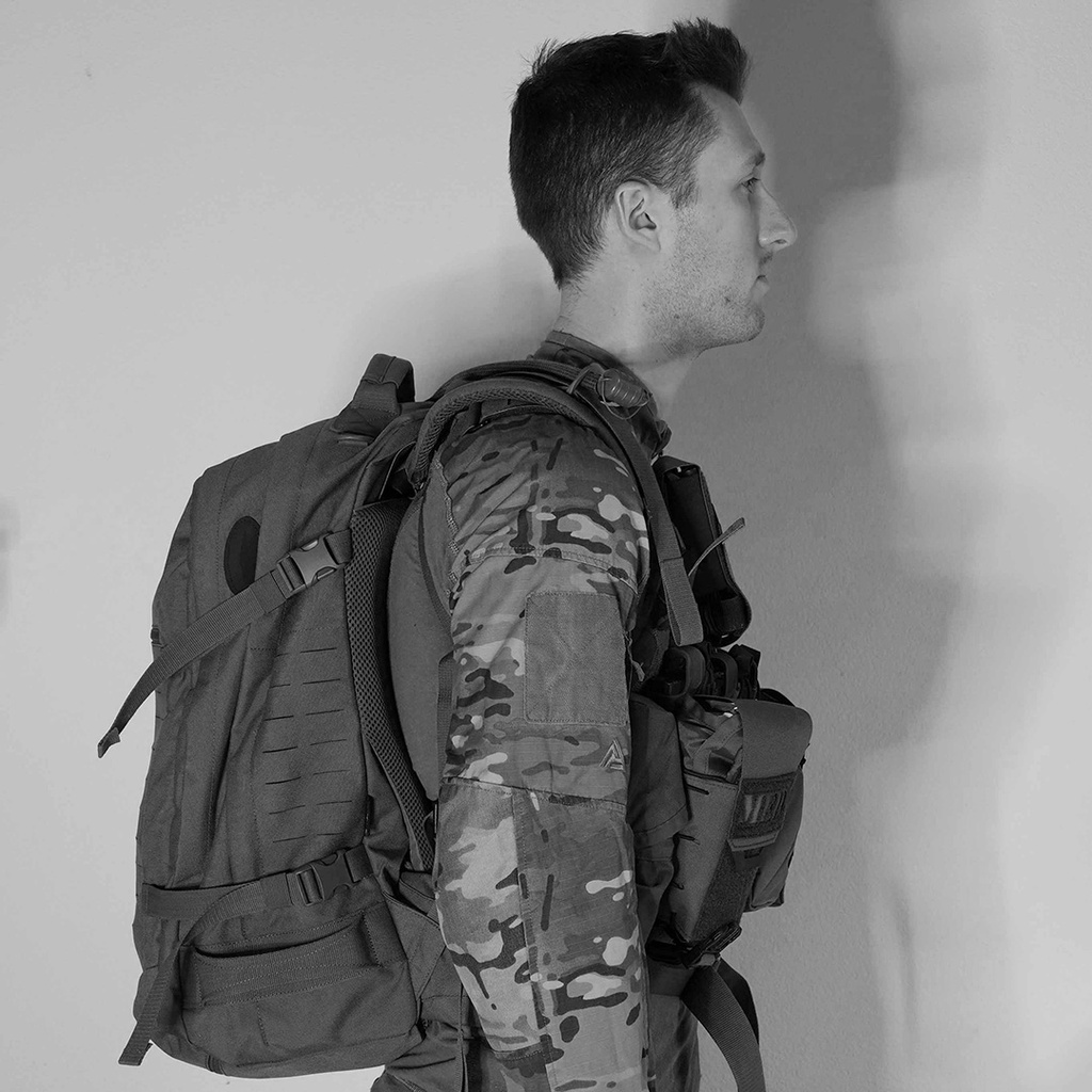 ReconBrothers - Direct Action RECCE Chest Rig Setup - No Color With Backpack