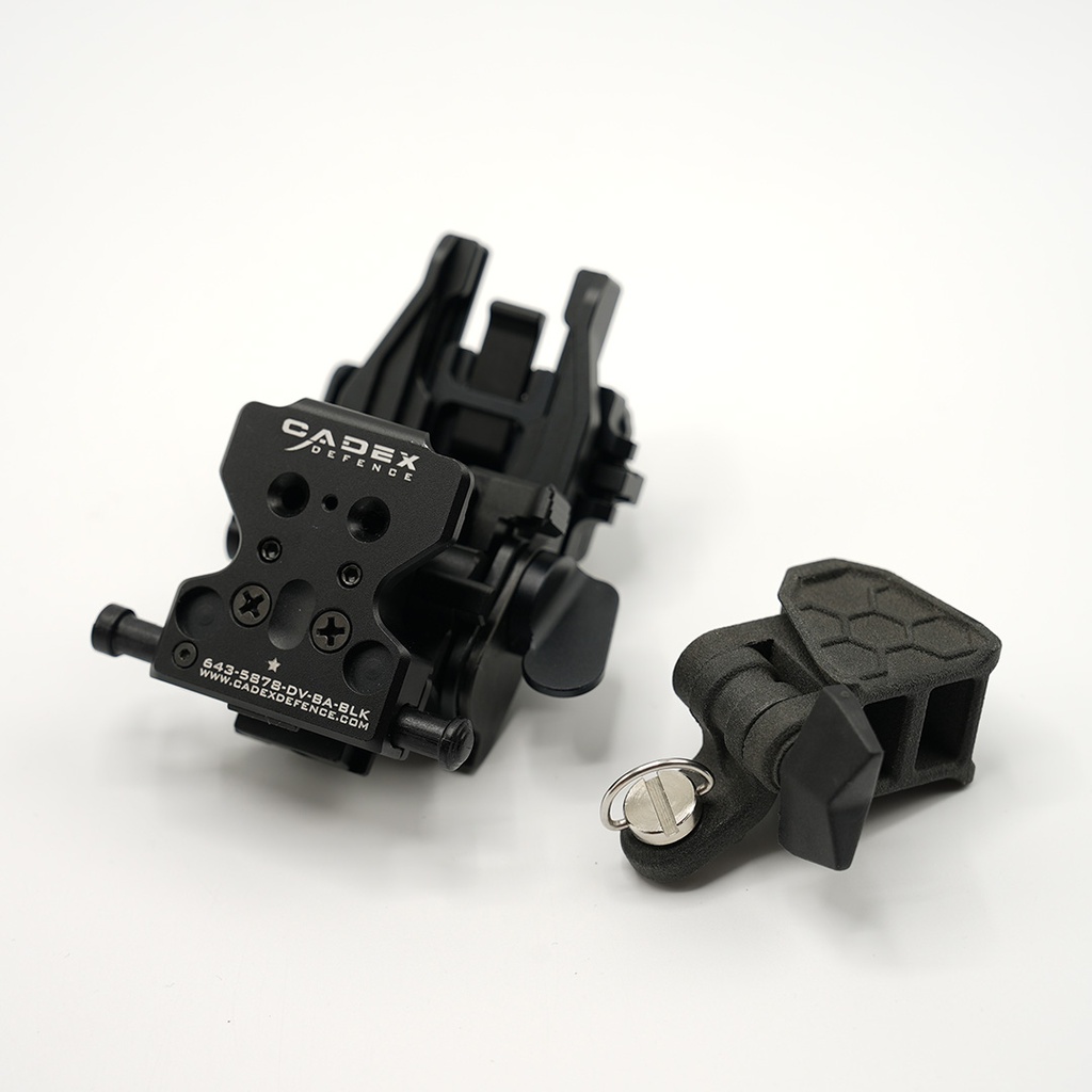 ReconBrothers - Cadex Low Profile Flip-up Mount & RayXagon J-arm