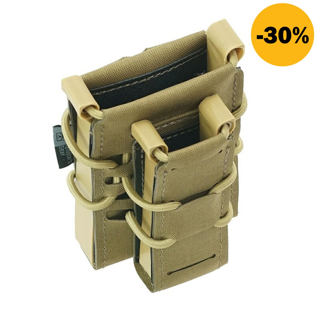 Templar's Gear© Fast Rifle & Pistol Mag Pouch Coyote Brown