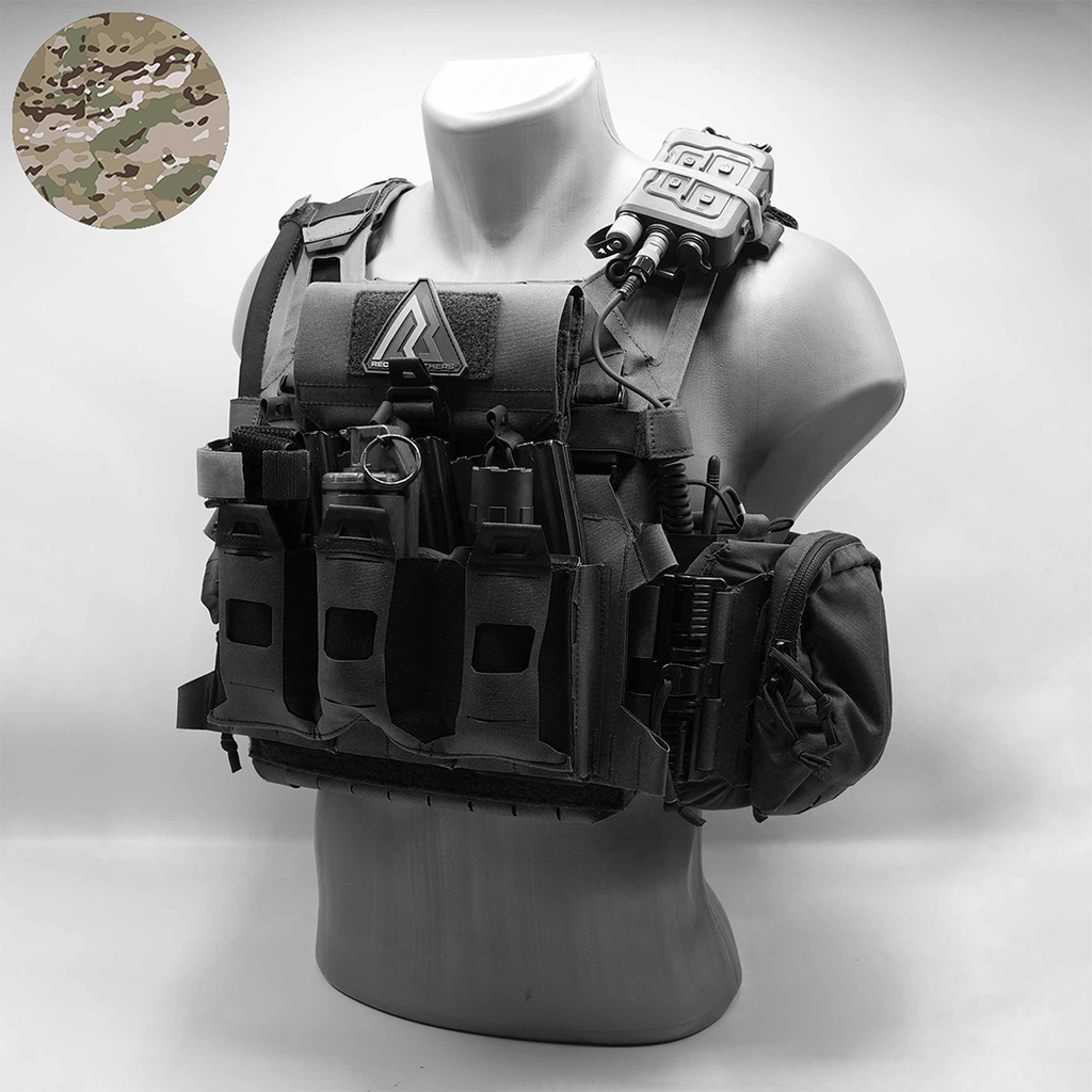 ReconBrothers® Direct Action® FIGHTER V2 Plate Carrier Setup Crye™ Multicam®