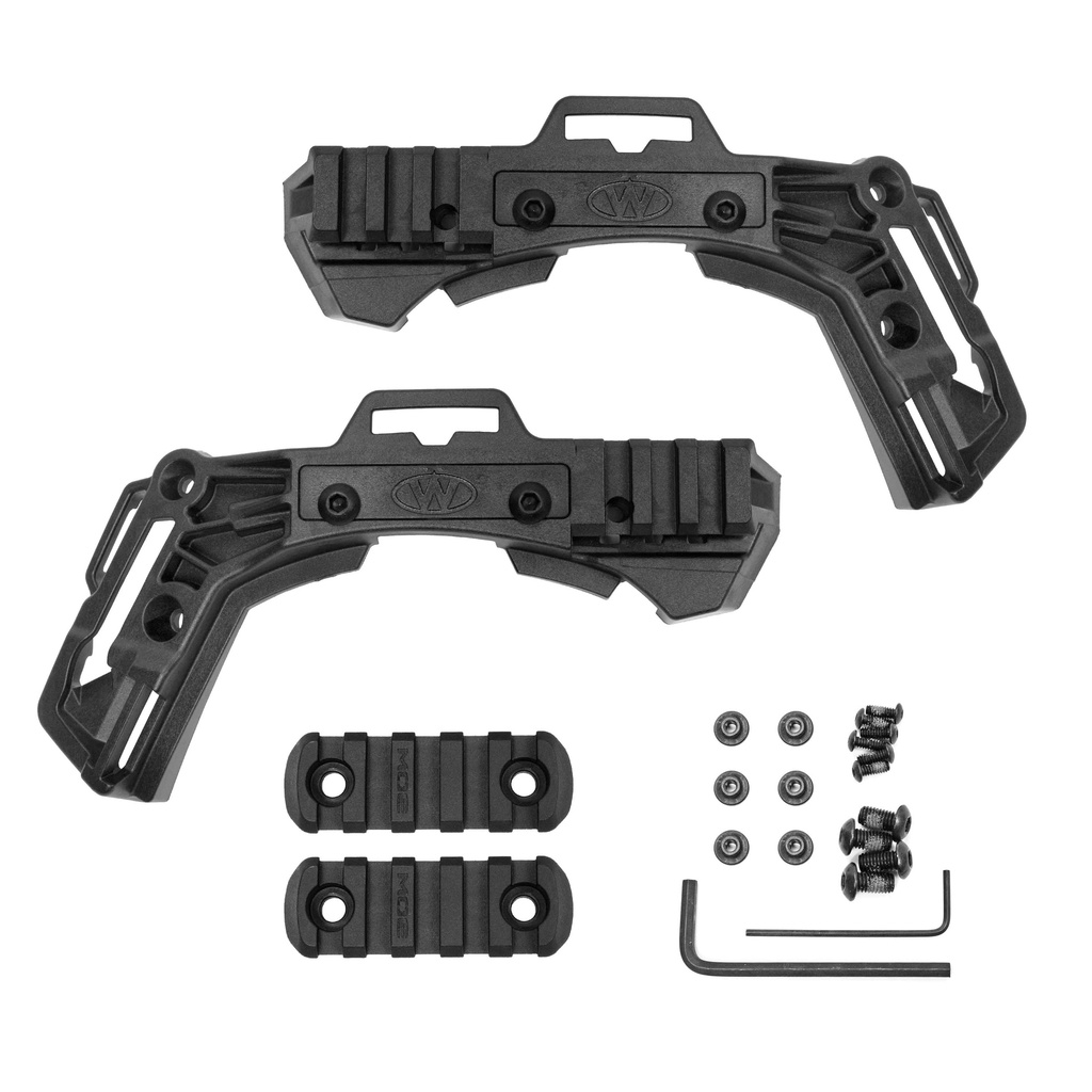 Team Wendy® EXFIL® LTP & CARBON Rail 3.0 Retrofit Kit Black