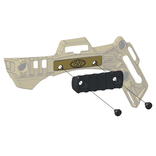 [70-SRK] Team Wendy® MAGPUL® MOE® 5-Slot Mounting Kit