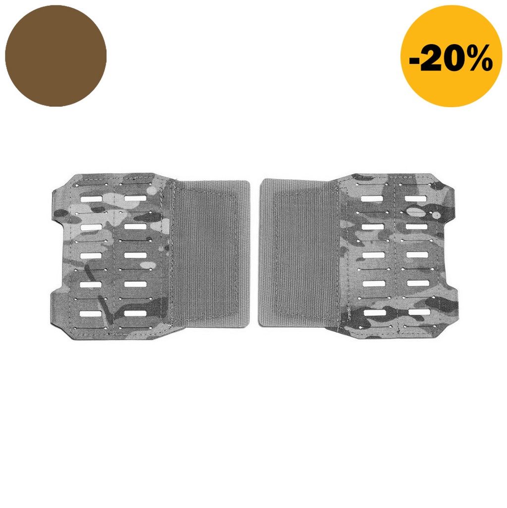 Templar's Gear© MOLLE Side Wings Extension Set Coyote Brown