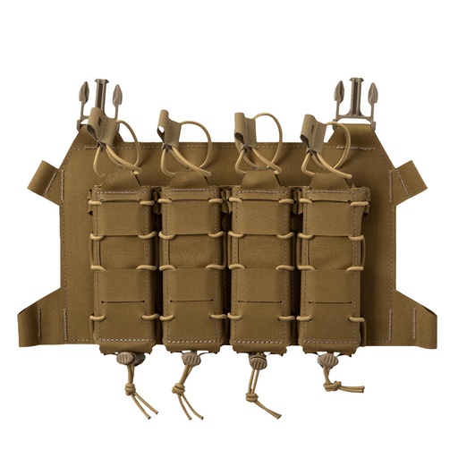 [PC-SK4S-CD5-CBR] Direct Action® Skeletonized Quad SMG Flap Coyote Brown