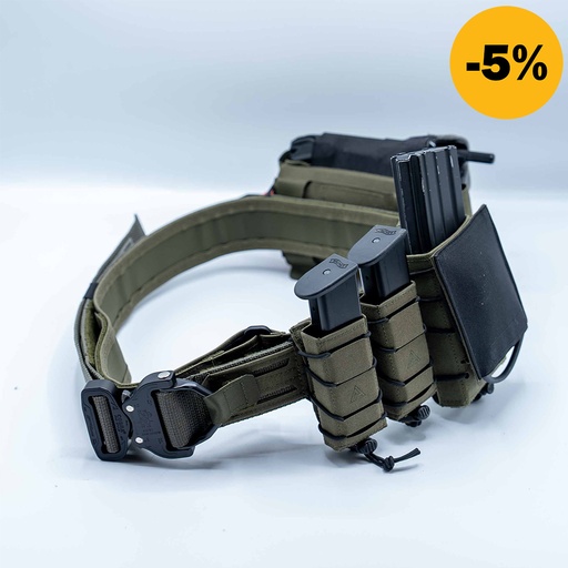 ReconBrothers® Direct Action® COMBAT Belt Setup Plain Colors