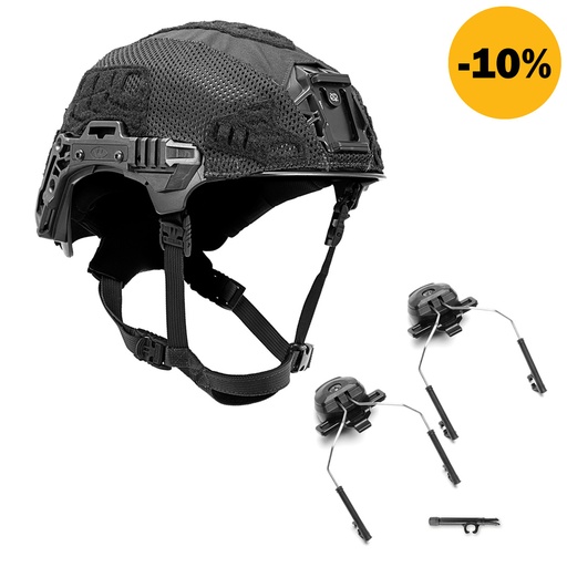 Team Wendy® & PELTOR™ Basic Bump Helmet Bundle Black
